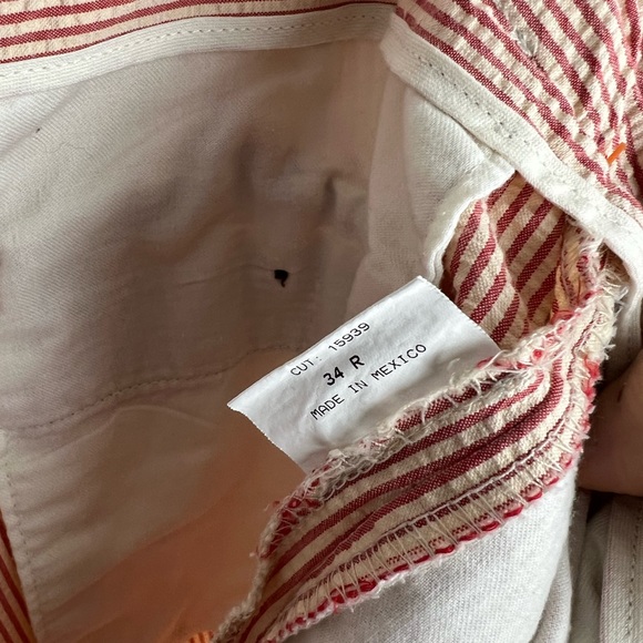 Charleston Khakis Shorts Men’s 34 R Peach Color - Picture 5 of 5